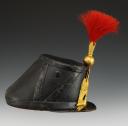 Photo 5 : SHAKO D'OFFICIER DE GRENADIERS DU 17ème RÉGIMENT D'INFANTERIE DE LIGNE, modèle 1860, Second Empire. 33447