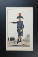 Photo 1 : Nicolas Hoffmann, Officier d'Infanterie légère 1804