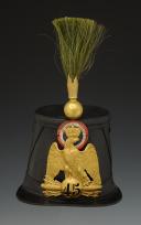 45th Line Infantry Regiment Fusilier Shako, 1860 model, Second Empire. 27745