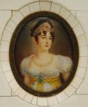 Photo 2 : JOSÉPHINE IMPÉRATRICE, Premier Empire : portrait miniature. 32602