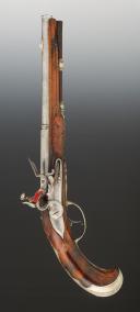 Photo 2 : PISTOLET D'ARÇON CIVIL, Liège. Règne de Marie-Thérèse d'Autriche, vers 1740. 34620