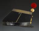 Photo 4 : GRANADIER OFFICER'S SHAKO, INFANTRY, 3rd battalion, 4th company, model 1872, Third Republic. 33452