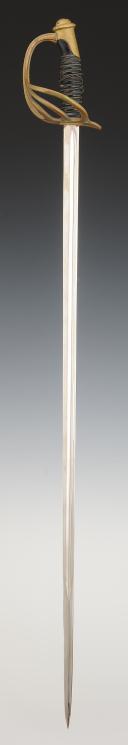 Photo 5 : OFFICER'S INFANTRY SABER, model 1882, Third Republic. 32555-3