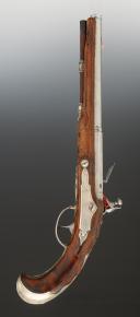 Photo 5 : PISTOLET D'ARÇON CIVIL, Liège. Règne de Marie-Thérèse d'Autriche, vers 1740. 34620