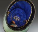 Photo 6 : GRANADIER OFFICER'S SHAKO, INFANTRY, 3rd battalion, 4th company, model 1872, Third Republic. 33452