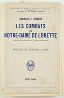 Photo 1 : LES COMBATS DE NOTRE-DAME DE LORETTE - CAPITAINE J. JOUBERT.