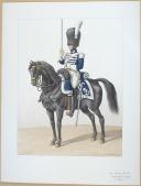 Photo 1 : 1824. Garde Royale. Grenadiers à Cheval (1er Régiment). Grenadier.