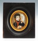 STAFF OFFICER, First Empire: miniature portrait. 27636