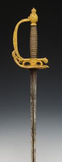 OFFICER'S SWORD OF THE REGIMENT OF THE IMPERIAL GUARD DRAGOONS, also known as the "Empress's Dragoons," Second Empire. 29061