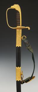 SABRE D'OFFICIER DE LA MARINE DE LA RÉPUBLIQUE ARABE SYRIENNE, Milieu XXème siècle (1963-1972). 32669