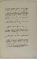 Photo 2 : ORDONNANCE DU ROI, portant création d'un régiment d'Infanterie Irlandoise. Du 14 mai 1776. 6 pages