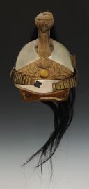 Photo 2 : CASQUE DE SOUS-OFFICIER DE DRAGONS, modèle 1872 modifié 1874, Troisième République. 28495