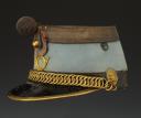 Photo 2 : OFFICER'S SHAKO OF HORSE CHASSEURS, model 1874, Third Republic. 33451