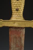 Photo 2 : SABRE-GLAIVE D'ARTILLERIE À PIED, modèle 1816 modifié Monarchie de Juillet, Monarchie de Juillet. 32266