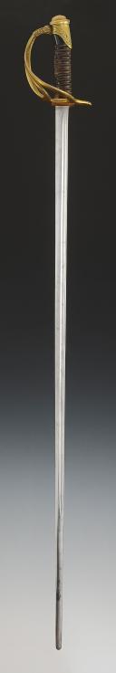 Photo 3 : SABER FOR CHILDREN'S EQUIPMENT, model 1822 for a light cavalry officer, Third Republic. 27849-1