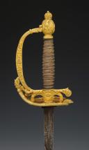 Photo 3 : OFFICER'S SWORD OF THE REGIMENT OF THE IMPERIAL GUARD DRAGOONS, also known as the "Empress's Dragoons," Second Empire. 29061