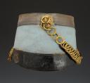 Photo 4 : OFFICER'S SHAKO OF HORSE CHASSEURS, model 1874, Third Republic. 33451