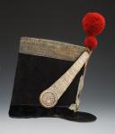 Photo 5 : SHAKO DE COMMANDANT DES VOLTIGEURS DE LA GARDE NATIONALE, modèle 1837, Monarchie de Juillet. 27717