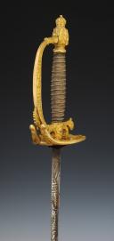 Photo 6 : OFFICER'S SWORD OF THE REGIMENT OF THE IMPERIAL GUARD DRAGOONS, also known as the "Empress's Dragoons," Second Empire. 29061