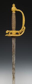 Photo 7 : OFFICER'S SWORD OF THE REGIMENT OF THE IMPERIAL GUARD DRAGOONS, also known as the "Empress's Dragoons," Second Empire. 29061