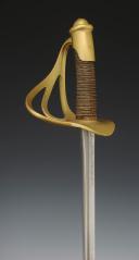 Photo 8 : LIGHT CAVALRY TROOPS SABER, model 1882, WITH ITS SCABBARD COVER, Third Republic. 29514R