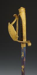 Photo 11 : SABRE DES GENDARMES DE LA MAISON MILITAIRE DU ROI, modèle 1814, Restauration. 30027