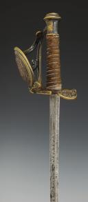Photo 13 : REWARD SWORD, KNOWN AS "DES PAROISSES", given to Lieutenant of Gendarmerie RENÉ BEDOUET, model 1816, Restoration period. 32705