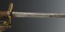 Photo 14 : REWARD SWORD, KNOWN AS "DES PAROISSES", given to Lieutenant of Gendarmerie RENÉ BEDOUET, model 1816, Restoration period. 32705