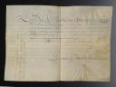BREVET D'ENSEIGNE DE VAISSEAU POUR LE SIEUR LE VASSOR DE LA TOUCHE, signé à Fontainebleau le 6 octobre 1768 par le Grand Amiral de France duc de Penthièvre Louis de Bourbon et « Louis » (secrétaire) pour Louis XVI. 30277