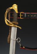 BRIGADE GENERAL OF LIGHT CAVALRY SABER, model 1822, Second Empire. Inventory number: 27135.