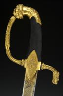 Photo 1 : Luxury sword that belonged to François Marie Joseph Riou de Kersalaün, Major of the National Guard of Brest, President of the National Assembly, French Revolution, Consulate.