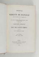 Photo 1 : SOULIÉ, DUSSIEUX, DE CHENNEVIÈRES, MANTZ, DE MONTAIGLON – " Journal du Marquis de Dangeau " avec les additions inédites du duc de Saint-Simon