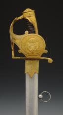 Photo 2 : SABRE DES GENDARMES DE LA MAISON MILITAIRE DU ROI, modèle 1814, Restauration. 30027