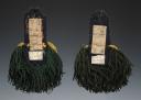 Photo 2 : PAIR OF EPAULETTES FROM THE 7th BATAILLON DE CHASSEURS À PIED, Second Empire. 27748