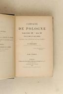 Photo 2 : FOUCART P. Campagne de Pologne, novembre-décembre 1806 ; janvier 1807. 2 volumes.