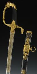 Photo 2 : Luxury sword that belonged to François Marie Joseph Riou de Kersalaün, Major of the National Guard of Brest, President of the National Assembly, French Revolution, Consulate.
