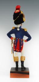 Photo 3 : MARCEL RIFFET - FOOT GRENADIER OFFICER OF THE IMPERIAL GUARD FIRST EMPIRE: dressed figurine, 20th century. 26433