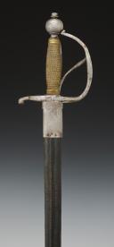 Photo 3 : SABRE D'OFFICIER DE CAVALERIE, modèle 1767, Ancienne Monarchie (1767-1763). 30416