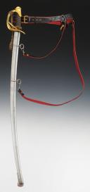 Photo 3 : BRIGADE GENERAL OF LIGHT CAVALRY SABER, model 1822, Second Empire. Inventory number: 27135.