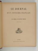 Photo 3 : THIERY. Journal d'un officier français ou les cahiers du capitaine François. 