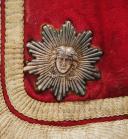 Photo 4 : SUPERIOR OFFICER'S SADDLE CLOTH OF THE KING'S BODYGUARDS, Restoration period. 29827