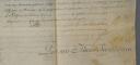 Photo 4 : LIEUTENANT COMMANDER COMMISSION FOR MR. LE VASSOR DE LA TOUCHE, signed at Fontainebleau on October 6, 1768 by the Grand Admiral of France, Duke of Penthièvre Louis de Bourbon and "Louis" (secretary) for Louis XVI. 30277