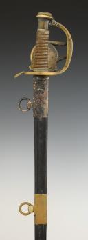 Photo 4 : REWARD SWORD, KNOWN AS "DES PAROISSES", given to Lieutenant of Gendarmerie RENÉ BEDOUET, model 1816, Restoration period. 32705