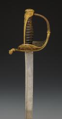 Photo 4 : NAVAL OFFICER'S SABER, model 1837, July Monarchy. 32639