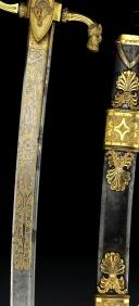 Photo 4 : Luxury sword that belonged to François Marie Joseph Riou de Kersalaün, Major of the National Guard of Brest, President of the National Assembly, French Revolution, Consulate.