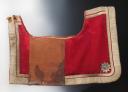 Photo 5 : SUPERIOR OFFICER'S SADDLE CLOTH OF THE KING'S BODYGUARDS, Restoration period. 29827