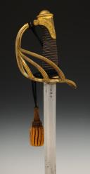 Photo 5 : SABRE D'OFFICIER DE CAVALERIE LÉGÈRE, modèle 1822, Monarchie de Juillet. 27039-1
