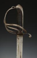 Photo 5 : SABRE D'OFFICIER POUR L'ARMÉE D'AFRIQUE, ZOUAVES, TIRAILLEURS OU CHASSEURS D'AFRIQUE, vers 1855 - 1860, Second Empire. 30509R