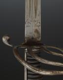 Photo 6 : SABRE D'OFFICIER POUR L'ARMÉE D'AFRIQUE, ZOUAVES, TIRAILLEURS OU CHASSEURS D'AFRIQUE, vers 1855 - 1860, Second Empire. 30509R