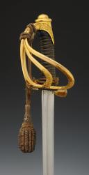 Photo 8 : BRIGADE GENERAL OF LIGHT CAVALRY SABER, model 1822, Second Empire. Inventory number: 27135.